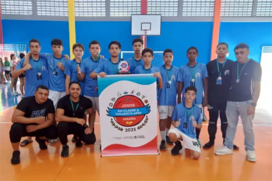São José da Lagoa Tapada se destaca nos Jogos Escolares e Paraescolares da Paraíba 2025