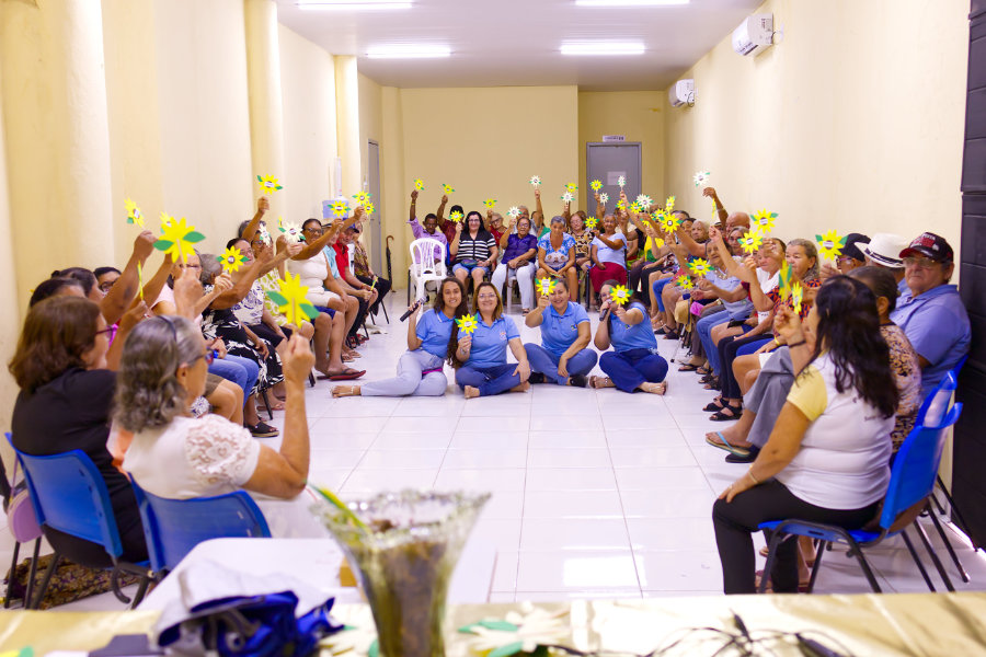 CRAS de São José da Lagoa Tapada encerra Setembro Amarelo com ações para grupos de idosos