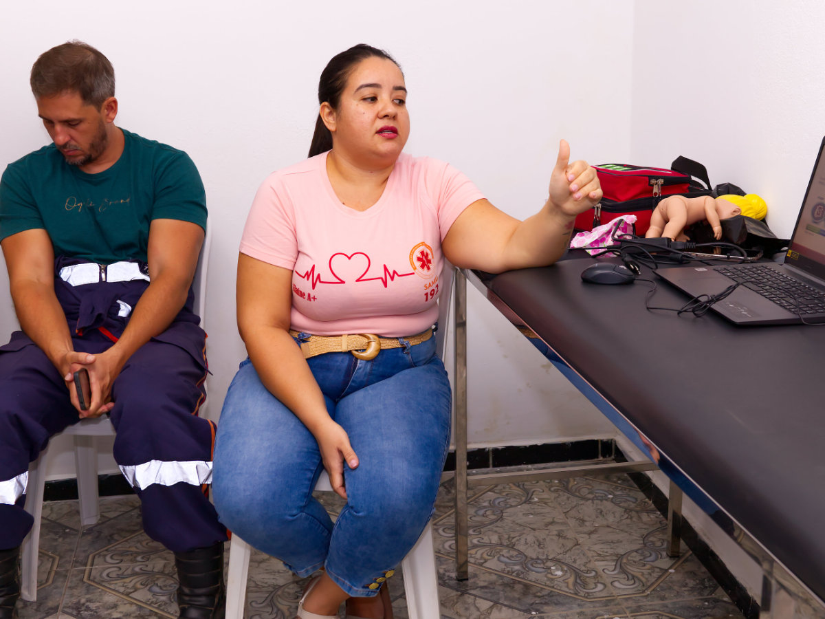 mais saude 09 25 5 - Alunos do curso TACS participam de Encontro Educativo sobre Primeiros Socorros em São José da Lagoa Tapada